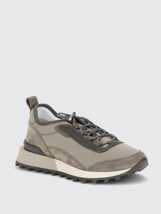 25FW 브루넬로 쿠치넬리 뮬/슬리퍼 MZSFG3045P C8769 Brown - BRUNELLO CUCINELLI