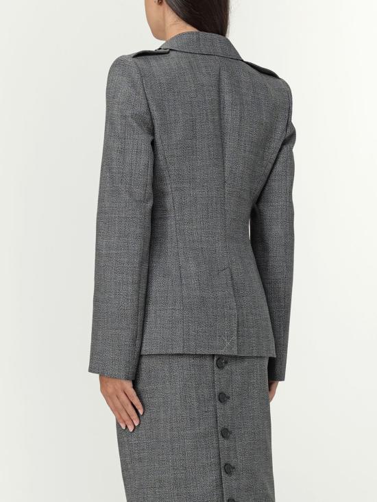 25FW 알렉산더 맥퀸 자켓 826947QJAFD 1121 Grey - ALEXANDER MCQUEEN