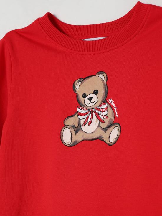 25FW [키즈] 모스키노 원피스 HDV0H7LDA16 50109 Red - MOSCHINO