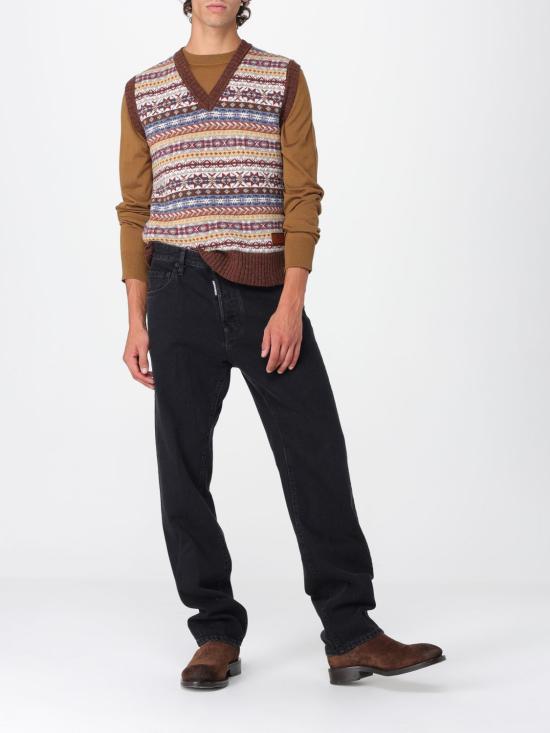 25FW 디스퀘어드2 스웨터 S74HA1442S18310 158 Brown - DSQUARED2