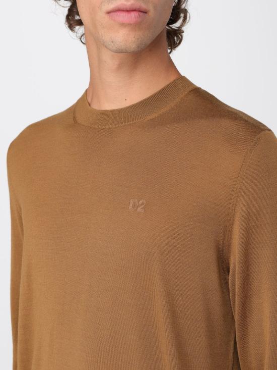 25FW 디스퀘어드2 스웨터 S74HA1442S18310 158 Brown - DSQUARED2