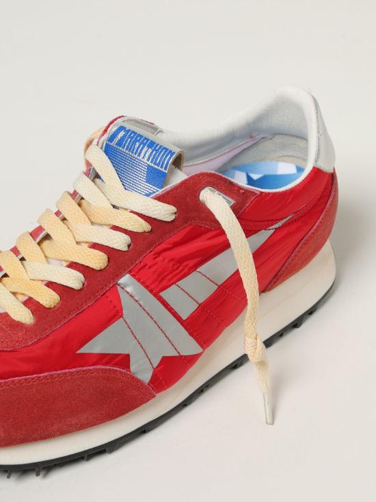 25FW 골든구스 MARATHON 마라톤 러닝 스니커즈 GMF00683F00549240399 Red - GOLDEN GOOSE