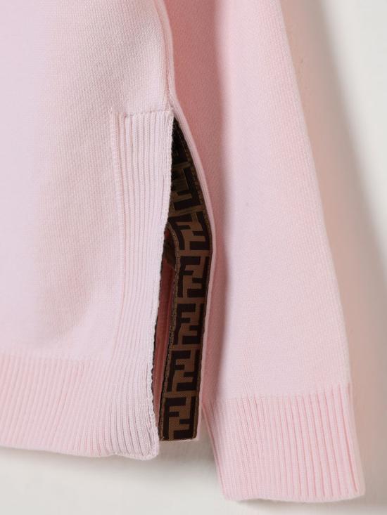 25FW [키즈] 펜디 풀오버 JUG192AUKU F0ZKY Pink - FENDI