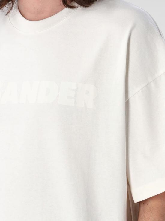 25FW 질샌더 반팔 티셔츠 J21GC0168J20243 102 White - JIL SANDER