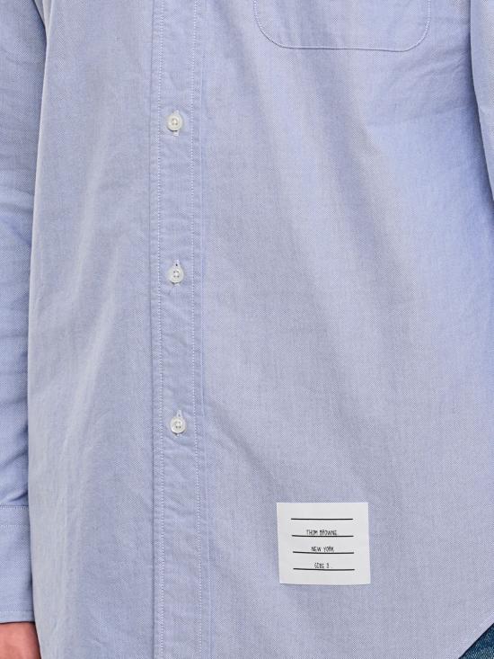 25FW 톰브라운 셔츠 MWL150EF0313 480 Gnawed Blue - THOM BROWNE