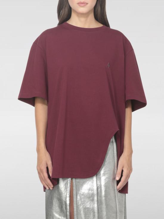 25FW 디 아티코 반팔 티셔츠 251WCT00350JJJ025AA 114 Burgundy