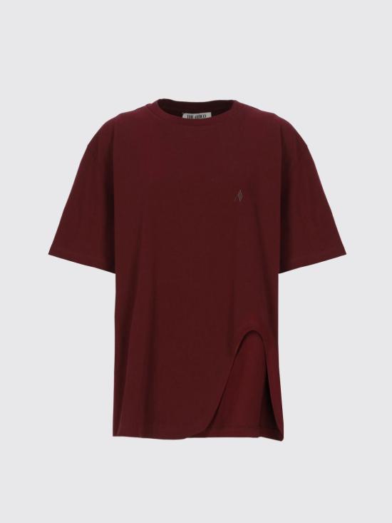 25FW 디 아티코 반팔 티셔츠 251WCT00350JJJ025AA 114 Burgundy - THE ATTICO