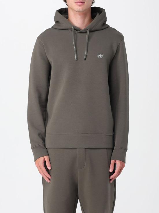 25FW 엠포리오 아르마니 긴팔 티셔츠 8N1MD01JHSZ U8120 Grey