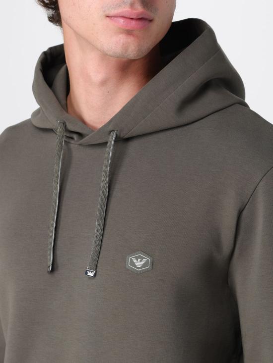 25FW 엠포리오 아르마니 긴팔 티셔츠 8N1MD01JHSZ U8120 Grey - EMPORIO ARMANI