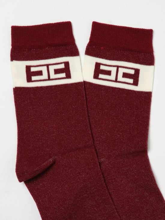 25FW [키즈] 엘리자베타프랜치 발목 양말 EFCZ002CTV061 3077 Red - ELISABETTA FRANCHI