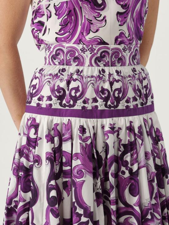 25FW 돌체앤가바나 스커트 F4CX0THH5EW IP3TN Violet - DOLCE & GABBANA
