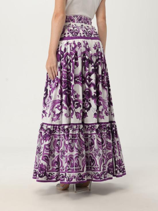 25FW 돌체앤가바나 스커트 F4CX0THH5EW IP3TN Violet - DOLCE & GABBANA