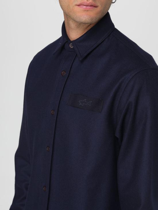 25FW 폴앤샤크 긴팔 셔츠 15313343 013 Blue - PAUL & SHARK