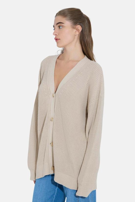  더 타일 클럽 가디건 타일 클럽 코쿤 코튼 카디건 - THE TILE CLUB