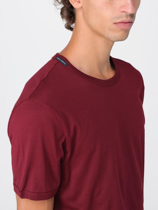 25FW 돌체앤가바나 반팔 티셔츠 G8JX7TFU7EQ R0369 Black - DOLCE & GABBANA