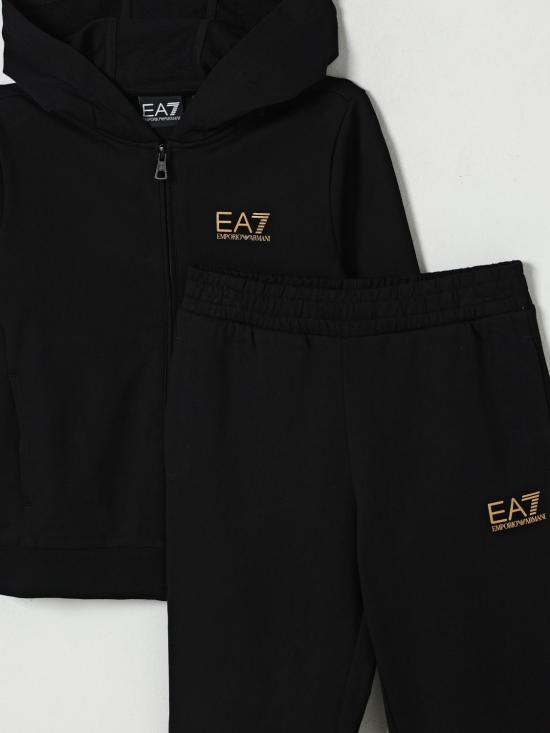 25FW [키즈] 엠포리오 아르마니 캐주얼 세트 7B000031AF10380 MC004 Black 1 - EMPORIO ARMANI