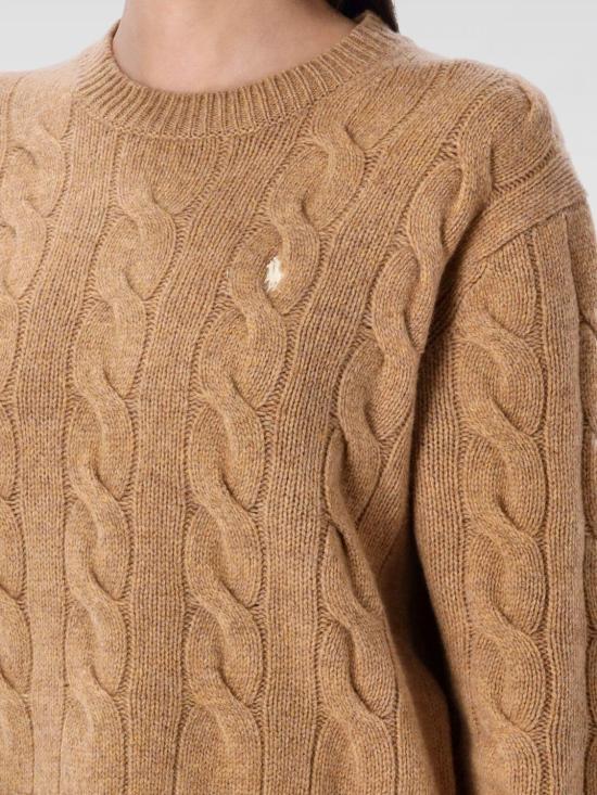 25FW 폴로 랄프로렌 스웨터 211A91216 005 Camel - POLO RALPH LAUREN