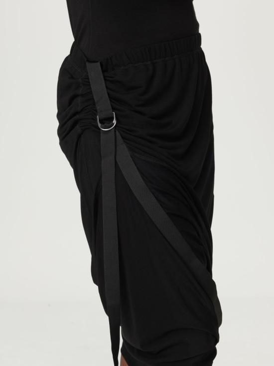 25FW 헬무트랭 미디 스커트 O09HW302 001 Black - HELMUT LANG