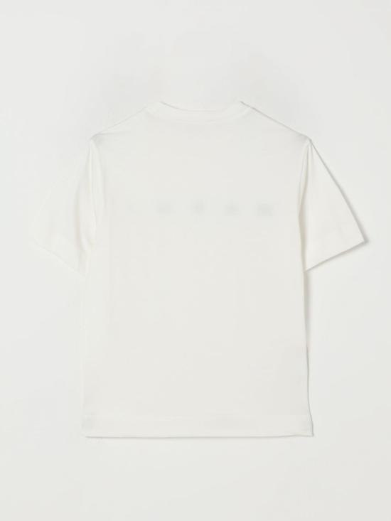 25FW [키즈] 마르니 티셔츠 M002MVM00RF 0M114 Cream - MARNI