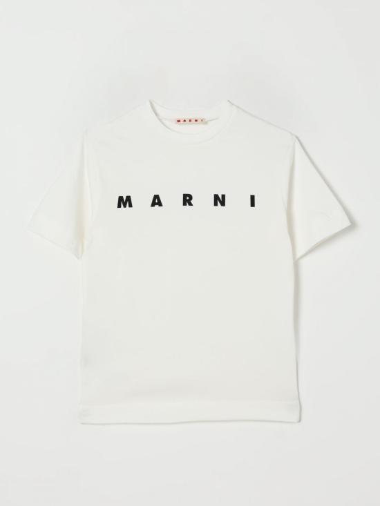 25FW [키즈] 마르니 티셔츠 M002MVM00RF 0M114 Cream