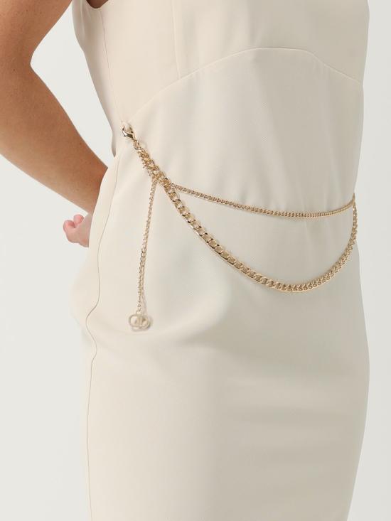 25FW 트윈셋 롱 원피스 252TP2300 00059 White - TWINSET