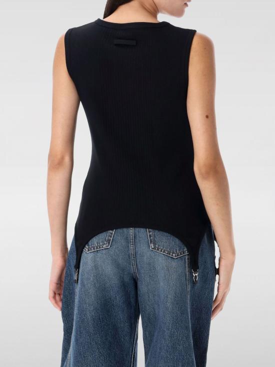 25FW 장 폴 고티에 민소매 티셔츠 TO380J014 00 Black - JEAN PAUL GAULTIER