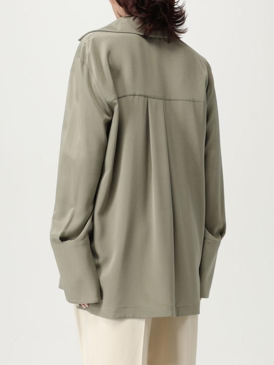 25FW 막스마라 블라우스 2521196018600 009 Forest Green - MAX MARA