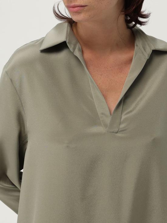 25FW 막스마라 블라우스 2521196018600 009 Forest Green - MAX MARA