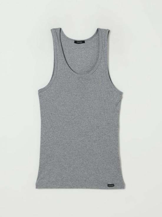 25FW 톰포드 민소매 티셔츠 T4D101210 020 Grey - TOMFORD