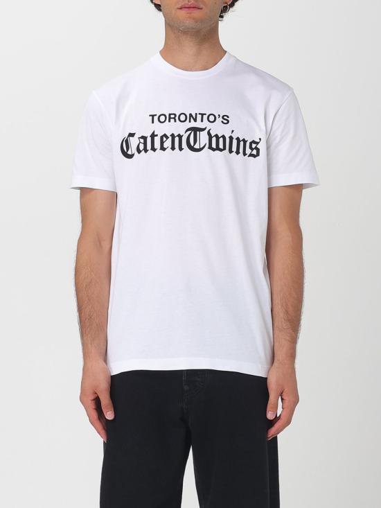 25FW 디스퀘어드2 반팔 티셔츠 S71GD1586D20020 100 White