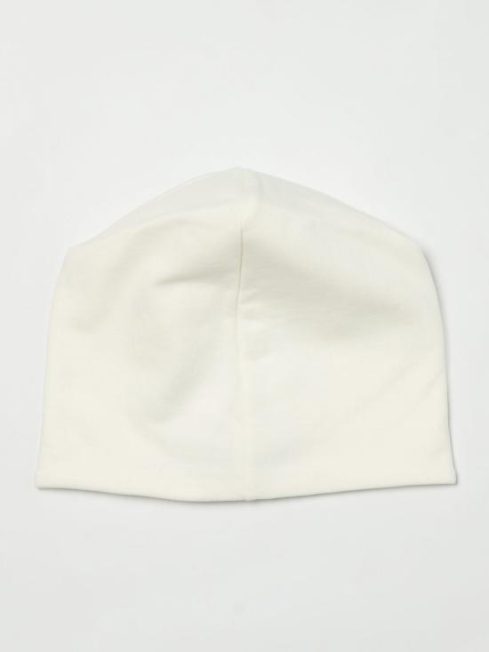 25FW [키즈] 모스키노 모자 HMX02MLDA17 10063 White - MOSCHINO