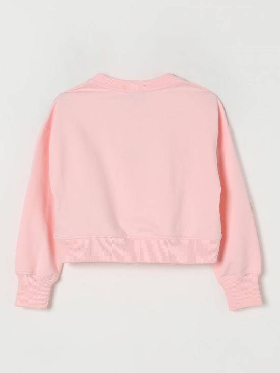 25FW [키즈] 모스키노 풀오버 HDF06GLDA16 50209 Pink - MOSCHINO