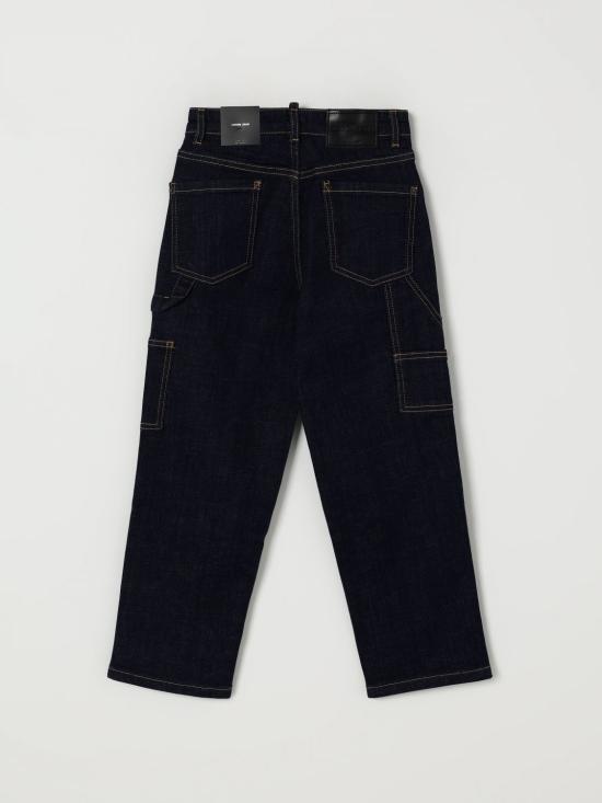 25FW [키즈] 디스퀘어드2 진 DQ2636D0AAM DQ01 Denim - DSQUARED2