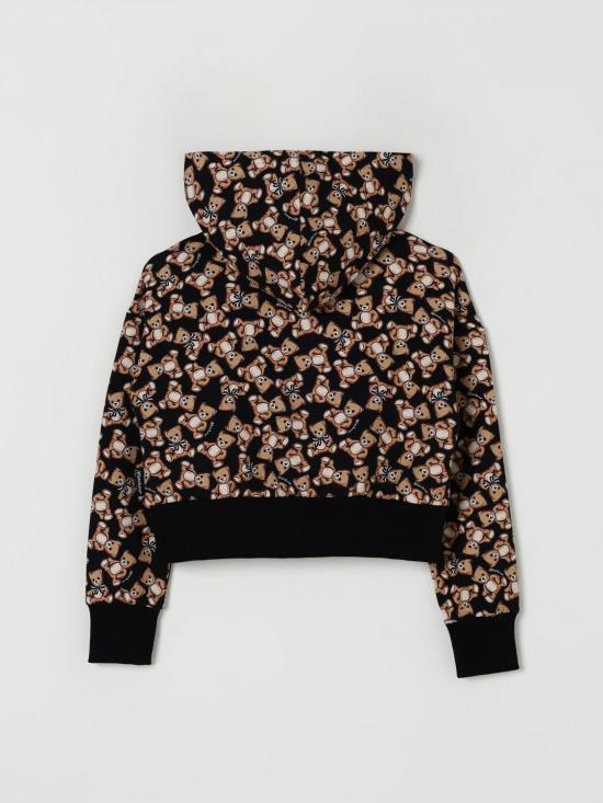 25FW [키즈] 모스키노 풀오버 HDF06FLDB6C 84923 Black - MOSCHINO