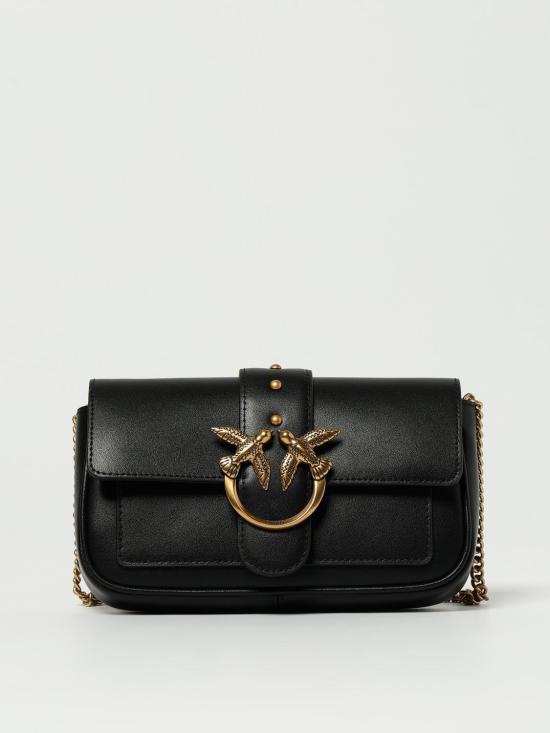 25FW 핑코 토트백 100061A0F1 Z99Q Black