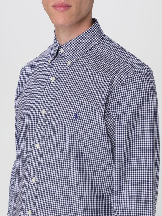 25FW 폴로 랄프로렌 긴팔 셔츠 710929347 019 Blue - POLO RALPH LAUREN