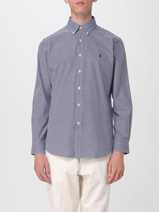 25FW 폴로 랄프로렌 긴팔 셔츠 710929347 019 Blue