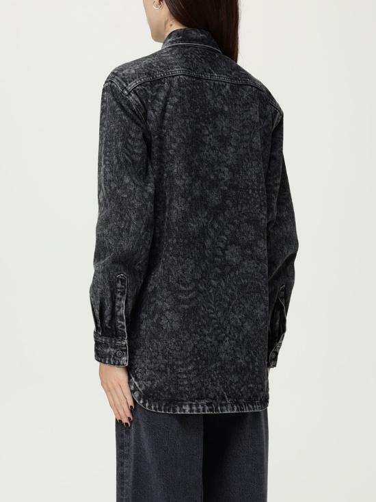 25FW 골든구스 블라우스 GWP02351P00208090497 Black - GOLDEN GOOSE