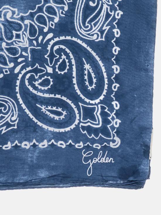 25FW 골든구스 머플러/스카프 GUP01053P00066750653 Blue - GOLDEN GOOSE