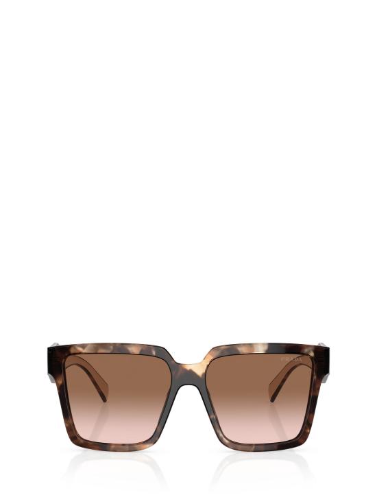 26FW 프라다 스퀘어 선글라스 PR 24ZS 07R0A6 CARAMEL TORTOISE