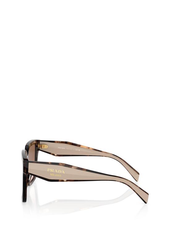 26FW 프라다 스퀘어 선글라스 PR 24ZS 07R0A6 CARAMEL TORTOISE - PRADA