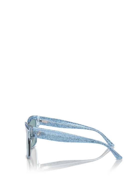 26FW 지미추 선글라스 JC5003 50387C TRANSPARENT AZURE GLITTER - JIMMY CHOO