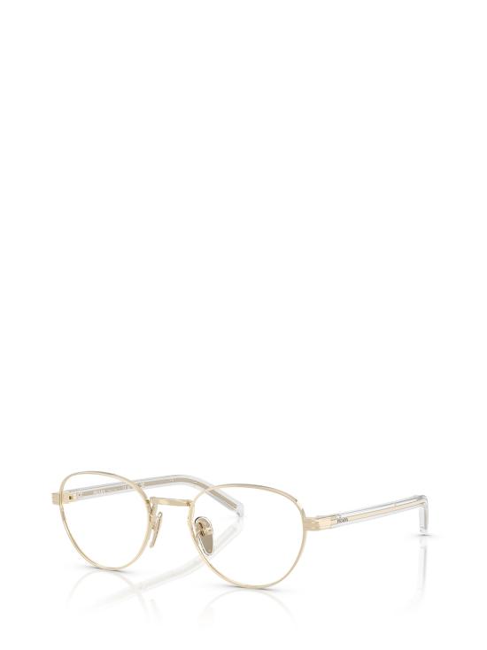26FW 프라다 안경 PR B53V ZVN1O1 PALE GOLD - PRADA