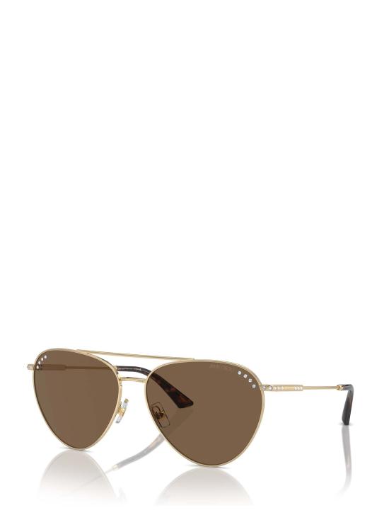 26FW 지미추 선글라스 JC4002B 300673 PALE GOLD - JIMMY CHOO