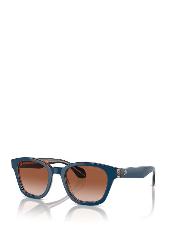 26FW 조르지오 아르마니 선글라스 AR8207 608513 TOP BLUE TRANSPARENT BROWN - GIORGIO ARMANI