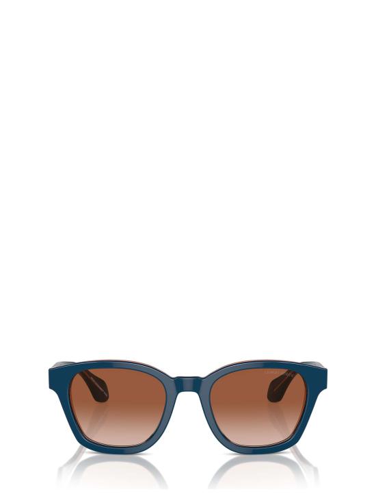 26FW 조르지오 아르마니 선글라스 AR8207 608513 TOP BLUE TRANSPARENT BROWN