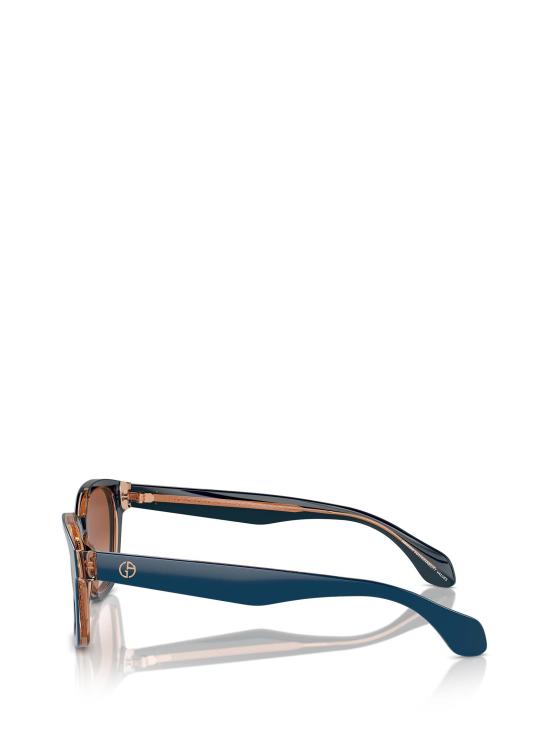 26FW 조르지오 아르마니 선글라스 AR8207 608513 TOP BLUE TRANSPARENT BROWN - GIORGIO ARMANI