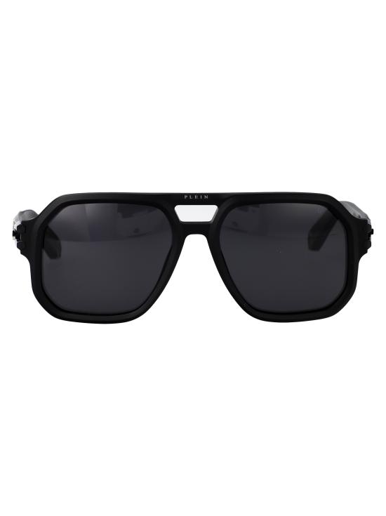 25FW 필립 플레인 선글라스 SPP148V 0703 black