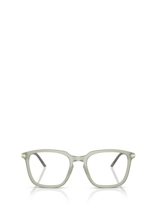 26FW 몽클레어 스퀘어 프레임 안경 ME2012 3019 MATTE TRANSPARENT GREEN