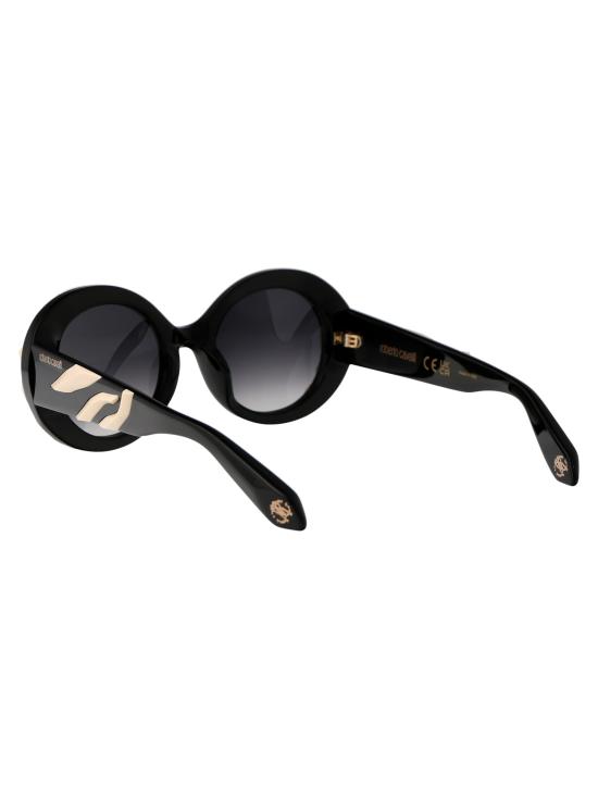 25FW 로베르토 카발리 선글라스 SRC010V 700Y black - ROBERTO CAVALLI